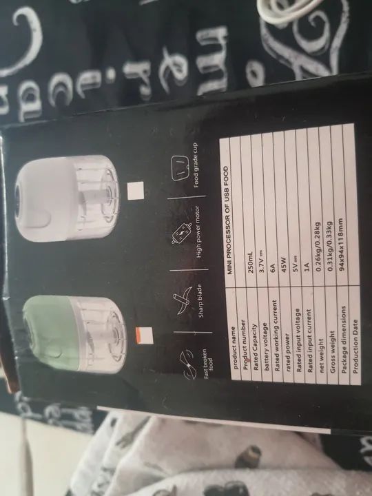 Mini processador of USB food - Foto 6