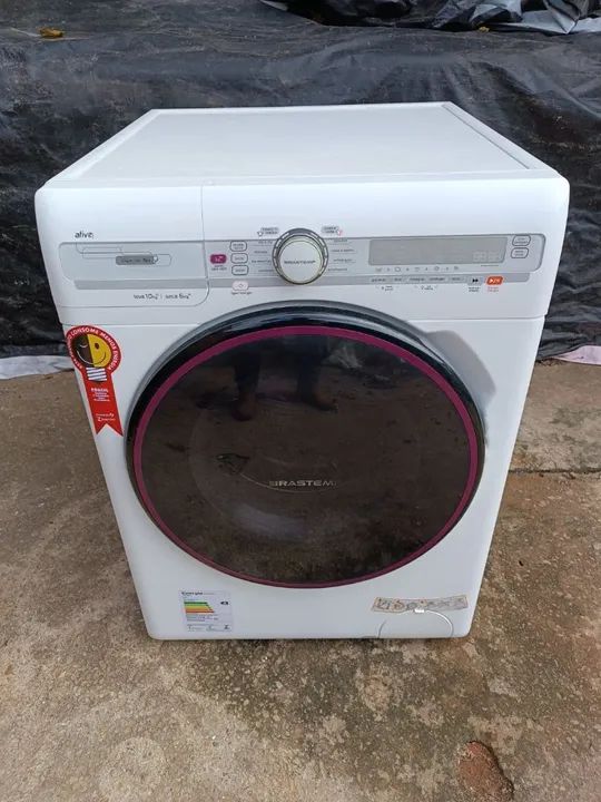 Lava e Seca Brastemp 10kg inverter painel Touch-screen luz interna aclive entrega  - Foto 6