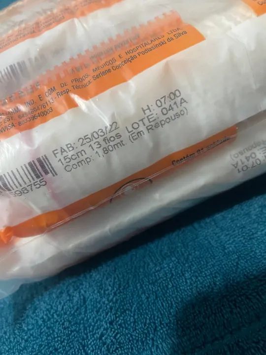 Atadura de crepom 13 fios Texpharma!BAIXOU! - Foto 3
