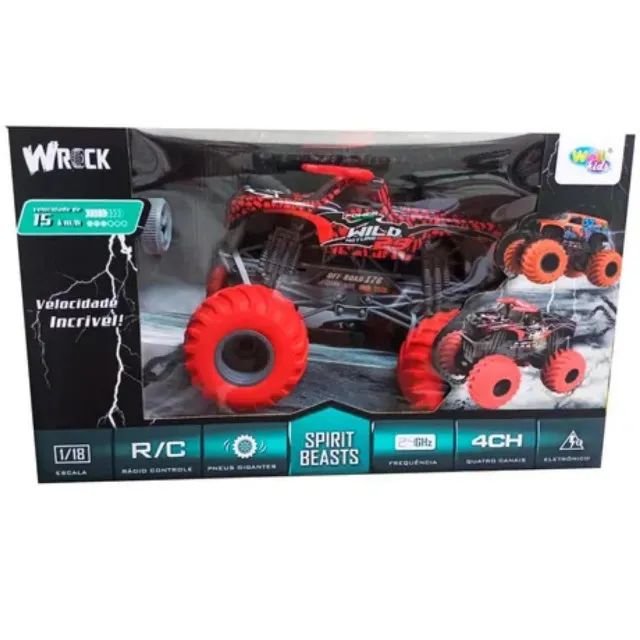 Carro Controle Remoto Wrock Rock Wb7835  Well Kids - Foto 2