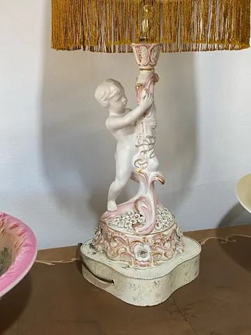 Par de abajur luminária antiga - Foto 2