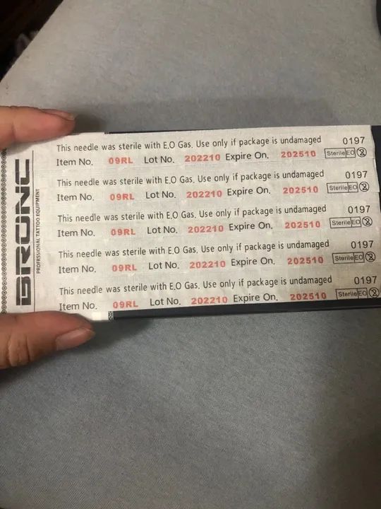 Agulhas para tatuagem BRONC 09RL - Foto 2