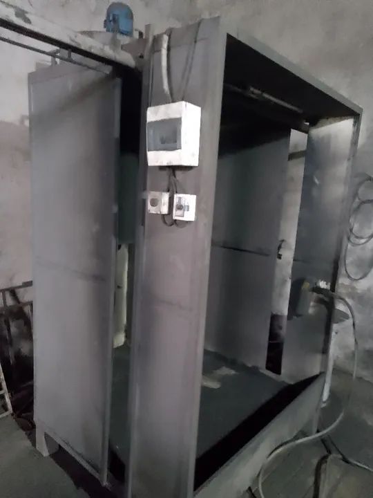 Oportunidade! Kit de pintura eletrostática + máquina de corte e fura. - Foto 3