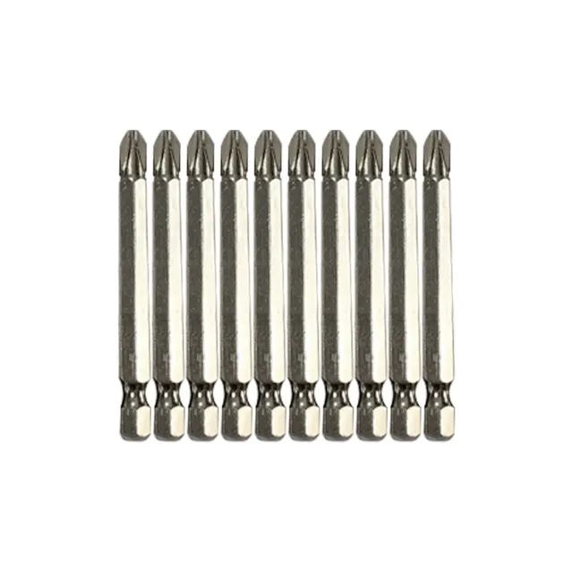 Jogo de 10 Bits Ponteira Phillips com Imã Ph2 65mm x 1/4'' Lotus 8992 - Foto 2