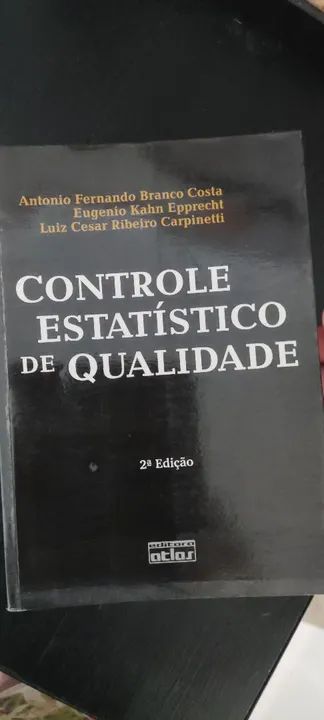 Livro Controle Estatístico da Qualidade - Foto 2