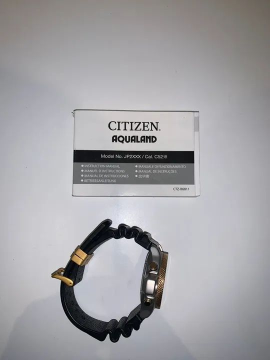 Relógio Citizen Promaster Aqualand Jp2000 Série Ouro - Foto 2