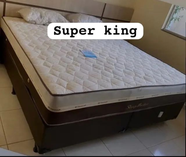 Cama box super king 