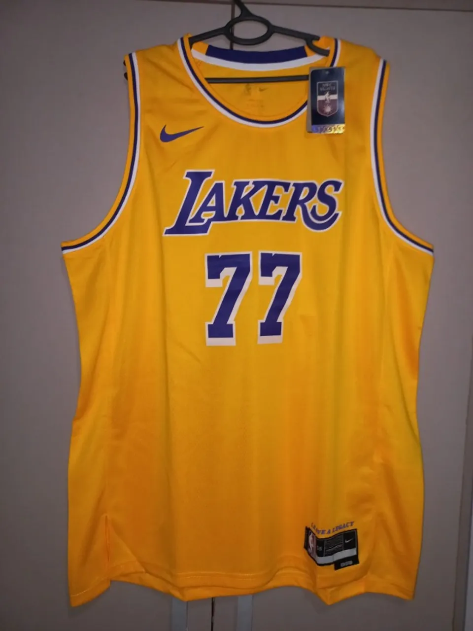 Venda de camisas NBA