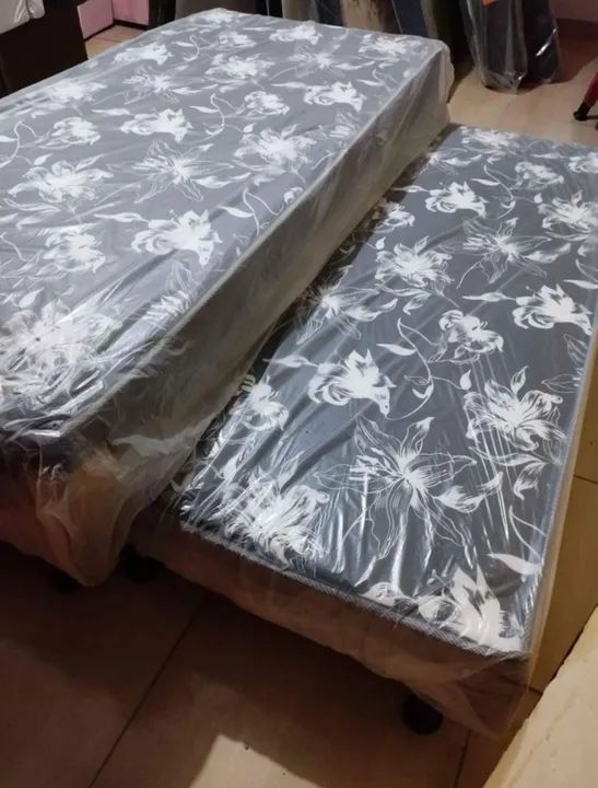 Cama Box Conjugada Casal com Espuma D33 - Foto 2