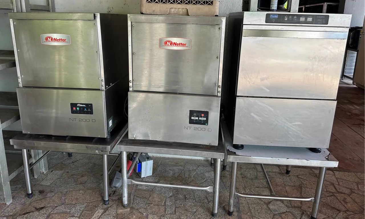 LAVADORA DE LOUÇAS INDUSTRIAL ECOMAX 500  NETTER / HOBART / PRATICA   - Foto 4