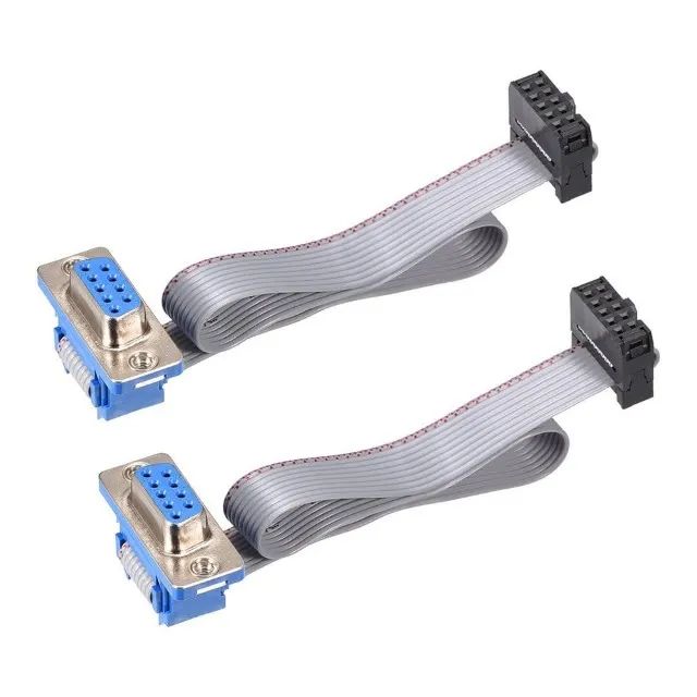 Cabo Conversor ICD da Placa Mãe para RS232 Serial DB9 de 9 Pinos - Foto 2
