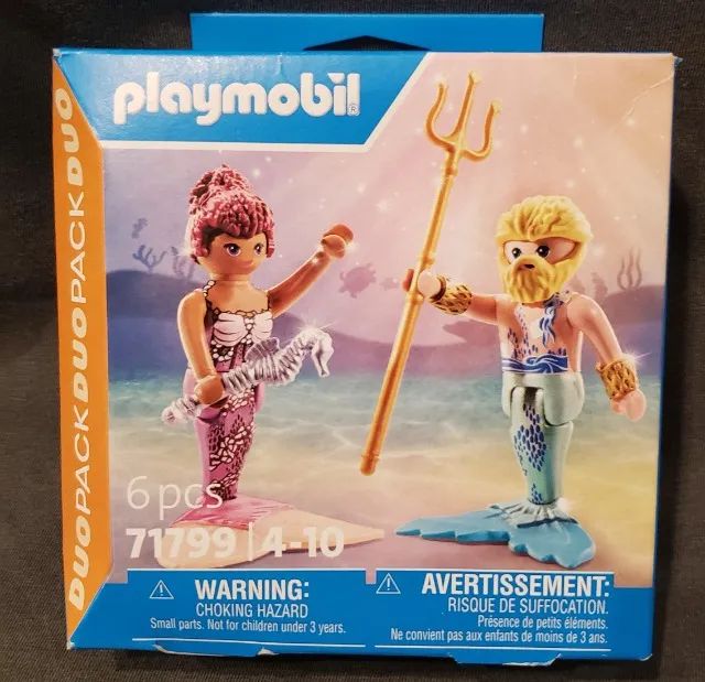 Playmobil Duo Pack Sereia e Tritão