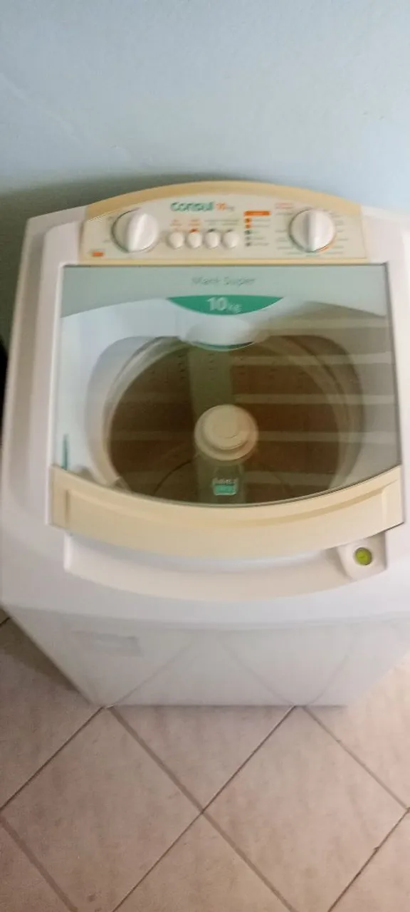 Máquina de Lavar Consul 10Kg Maré Super