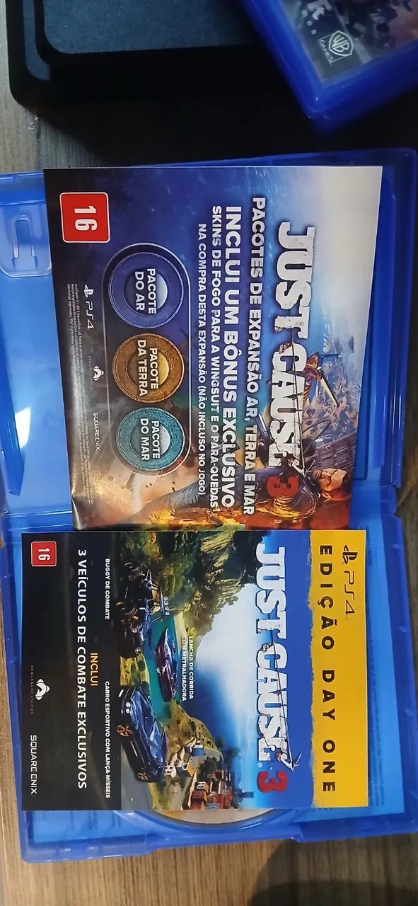 Playstation 4 (PS4) Slim + 6 jogos e 2 Controles - Foto 3