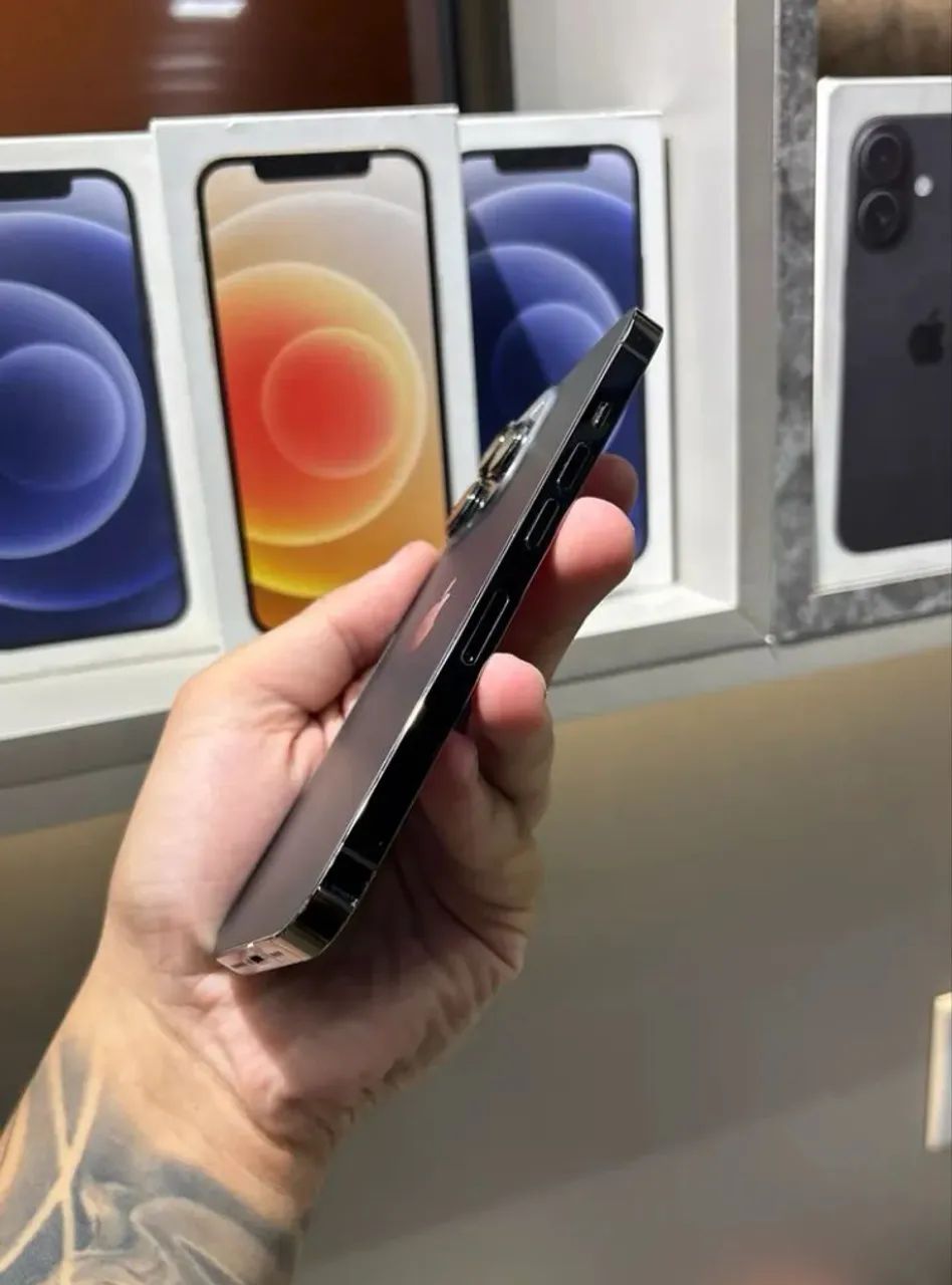 iPhone 13 Pro 128 gb semi novo Preto  - Foto 5