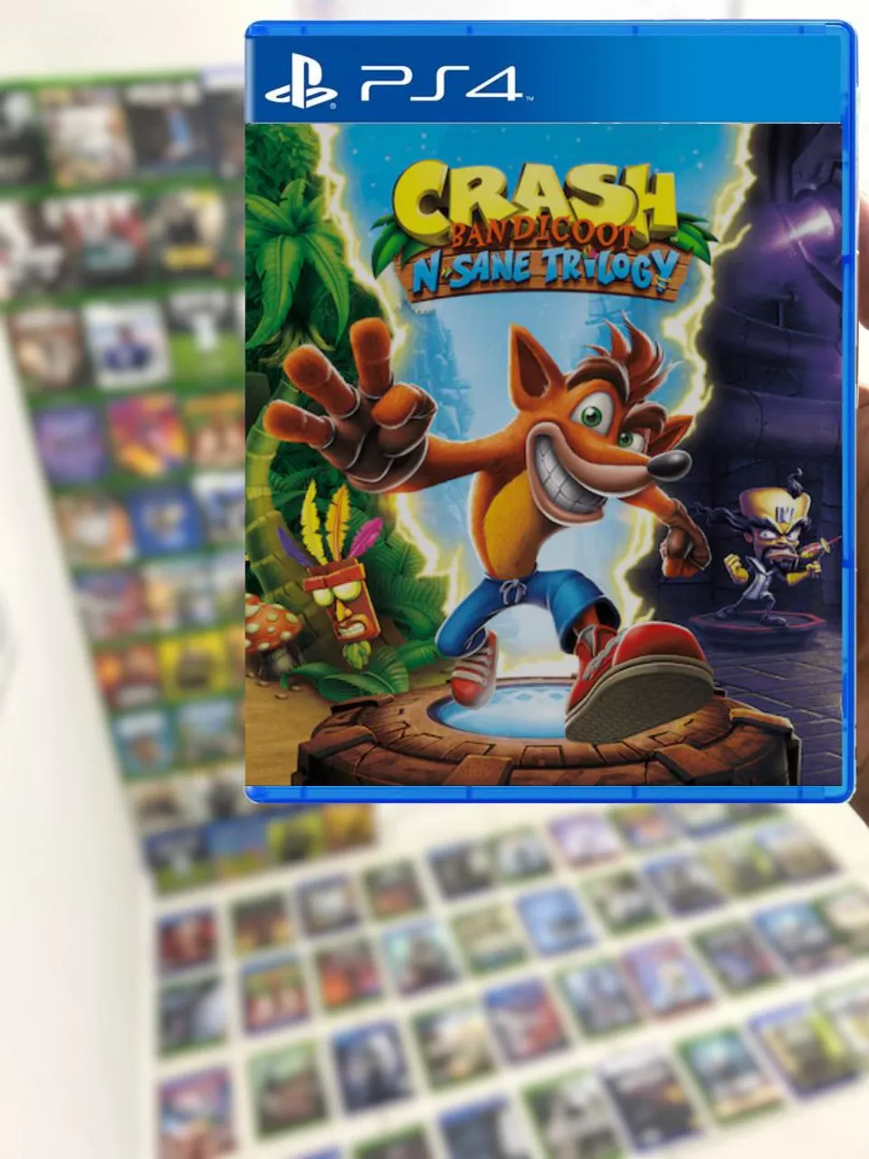 Crash trilogy jogo ps4 ps5