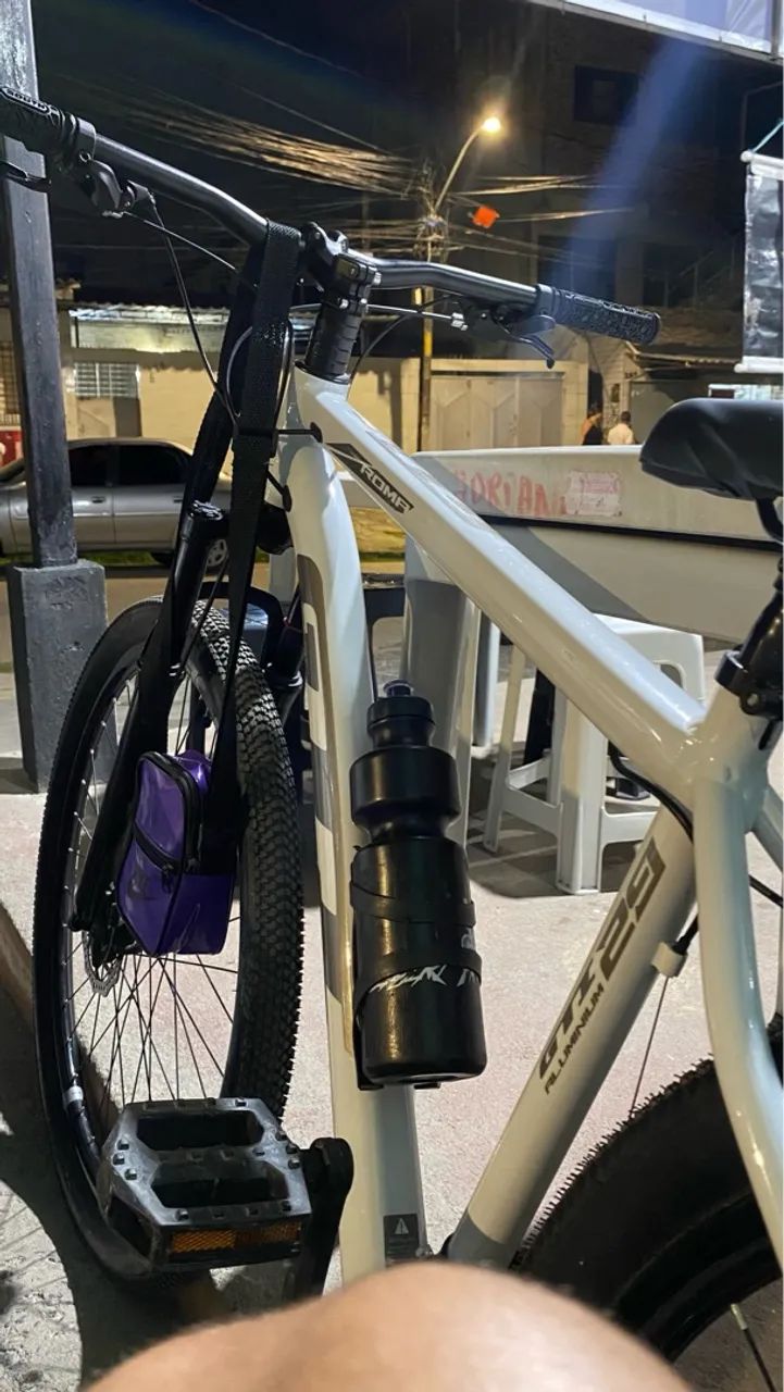 Bike GTI Roma aro 29 branca - Foto 3