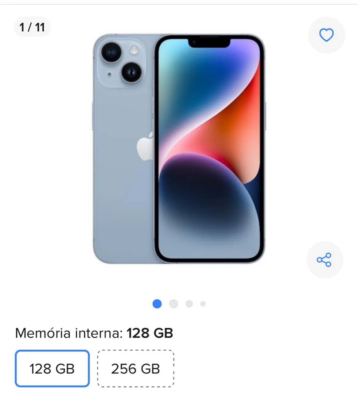 iPhone 14 - 128GB - Azul