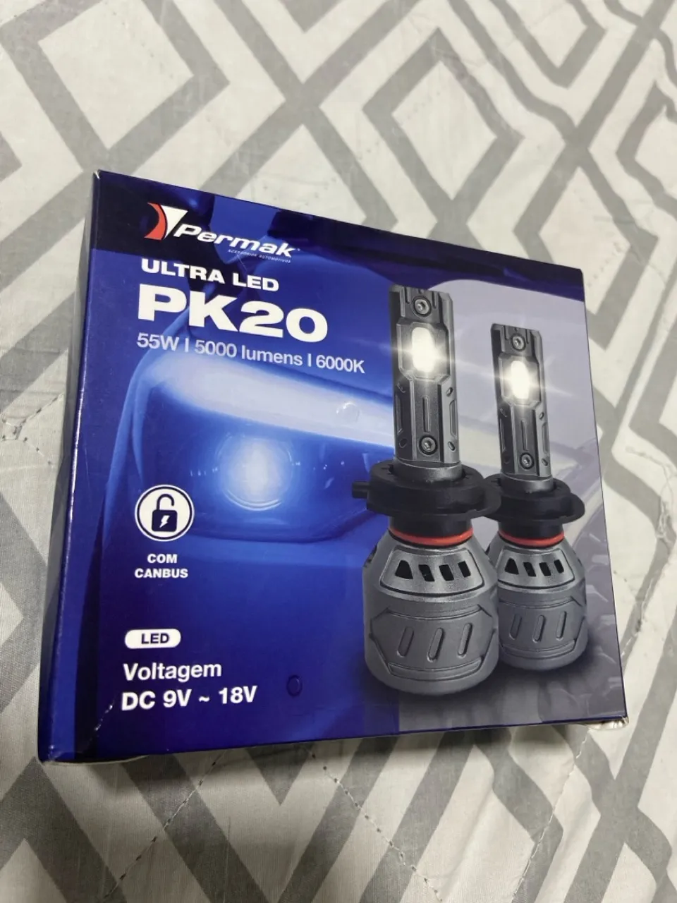 FAROL Kit LED PK20 55W 6000K Ultra LED Permak