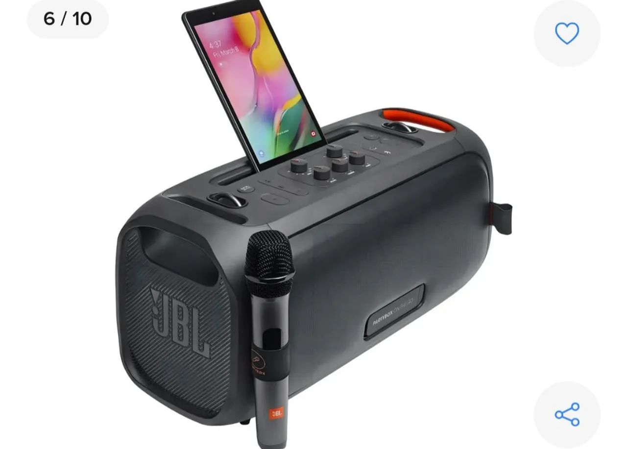 VENDO CAIXA DE SOM BLUETOOTH JBL  PARTYBOX ON THE  GON - Foto 4