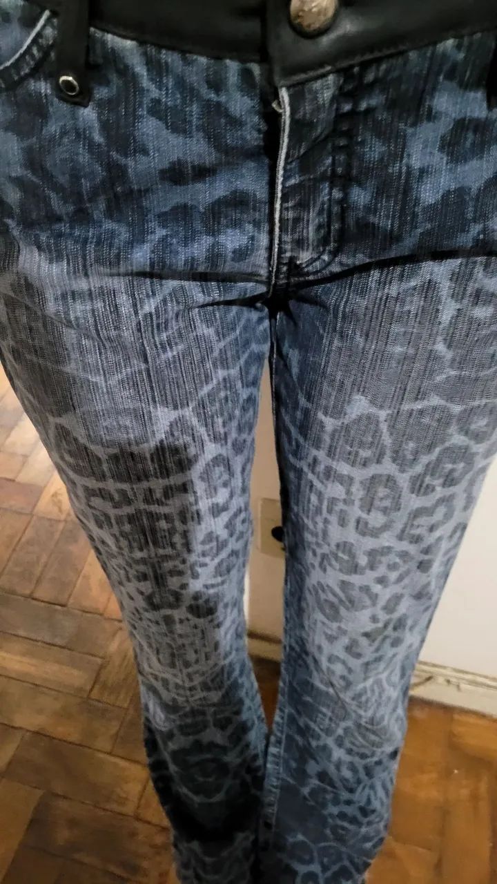 Calça alphoria Cult jeans animal print  - Foto 2