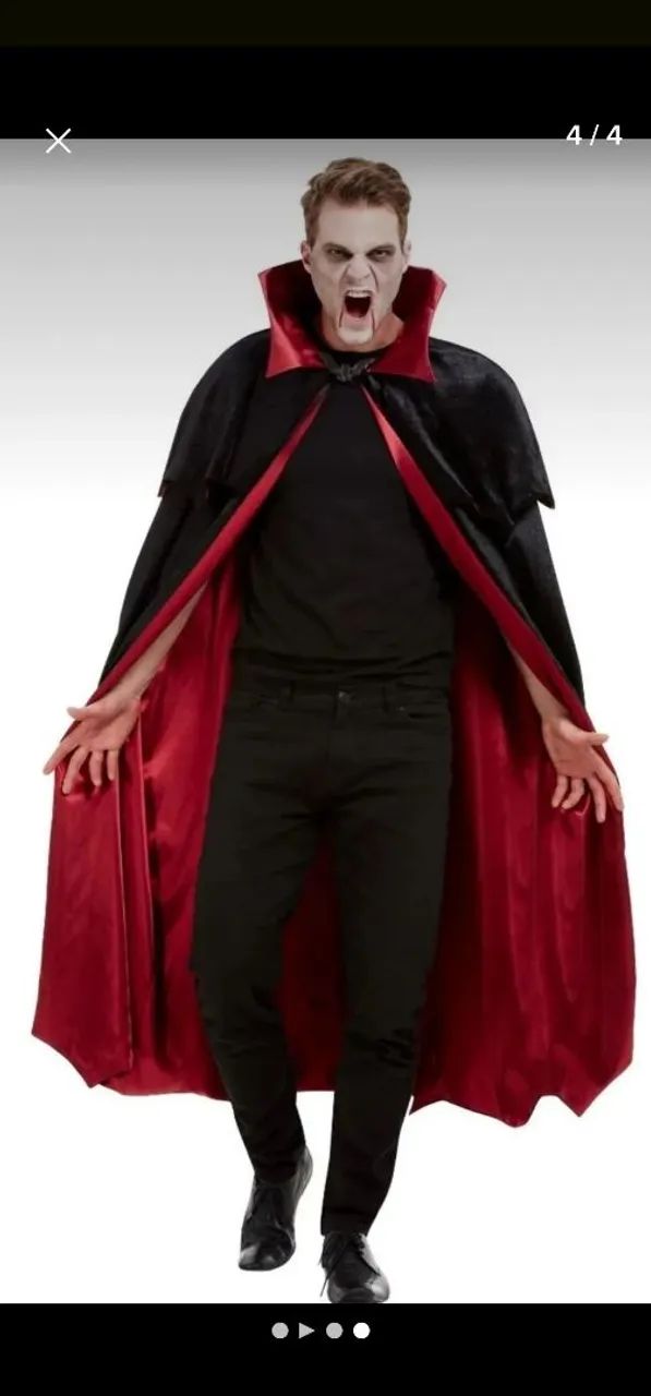 Capa Vampiro (a) halloween - Foto 3