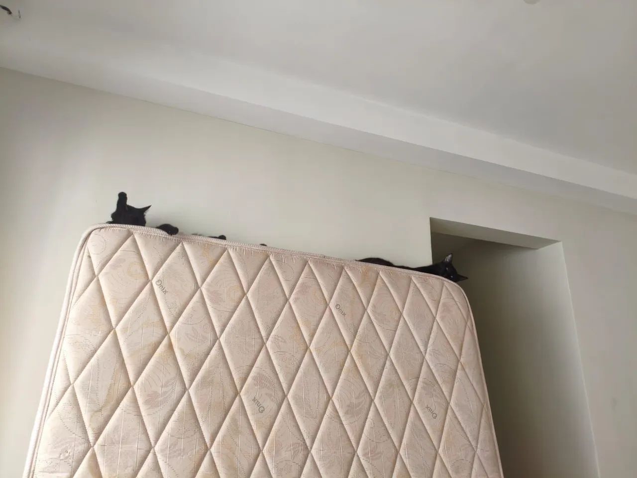 Double mattress, semi-new