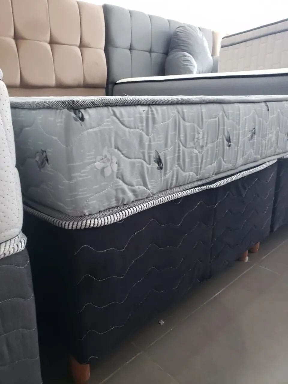 BASE MAIS COLCHÃO D33 DE 20 CENTÍMETROS À PRONTA-ENTREGA - Foto 2