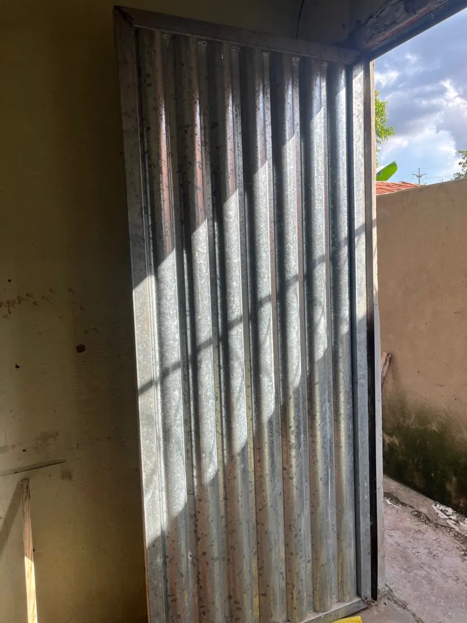 Porta de chapa galvanizada  - Foto 2