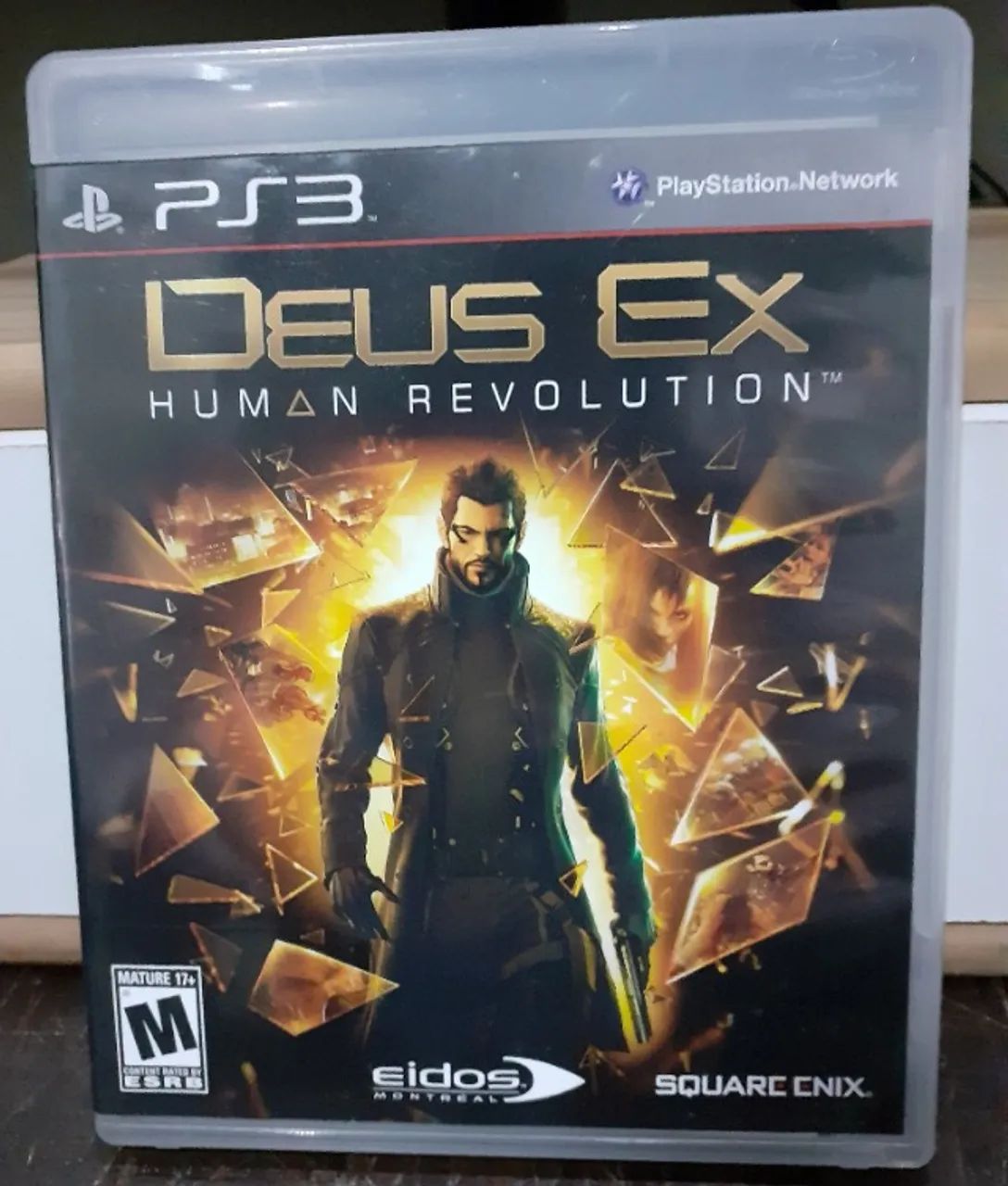 Deus Ex Human Revolution - PS3 - Mídia Física