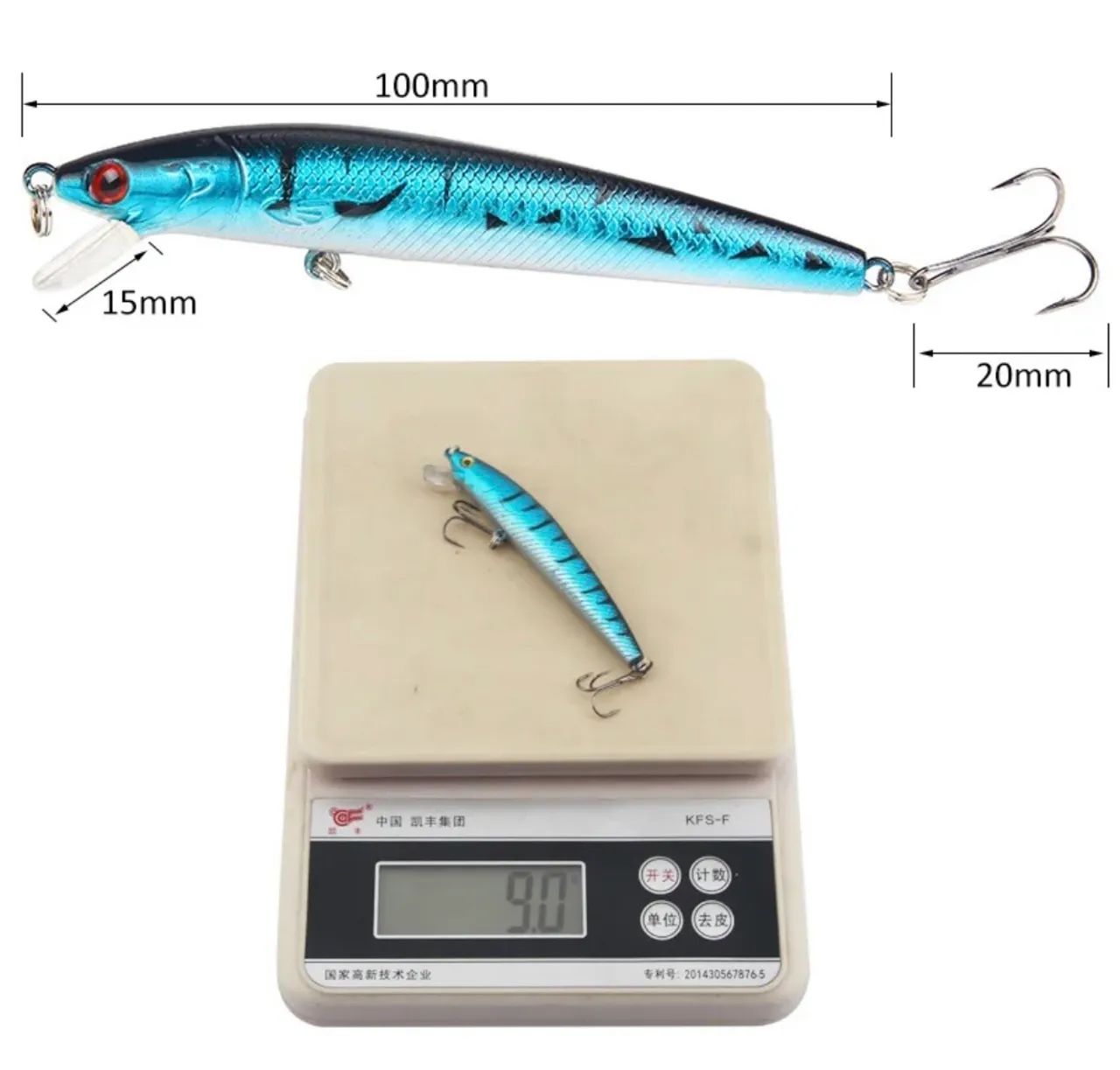 Isca Artificial para Pesca - Foto 4