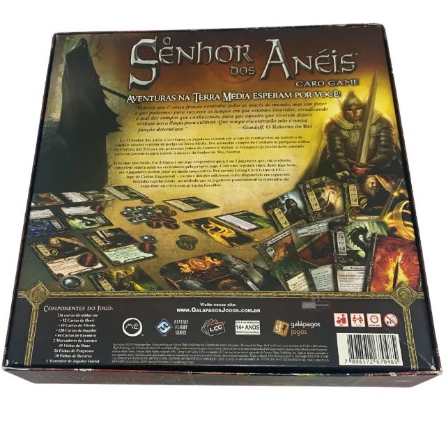 Boardgame O Senhor Dos Anéis Card Game - Foto 3