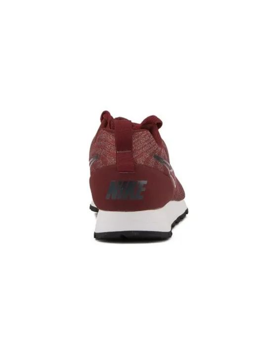 Tênis Masculino Nike MD Runner 2 Eng Mesh Dark Red  - Foto 3