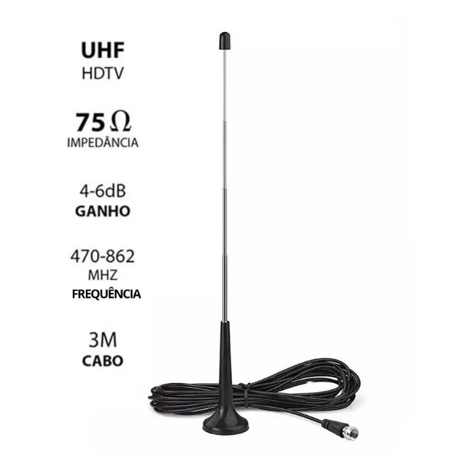 Antena De Tv Digital Interna  Tomate - Foto 3