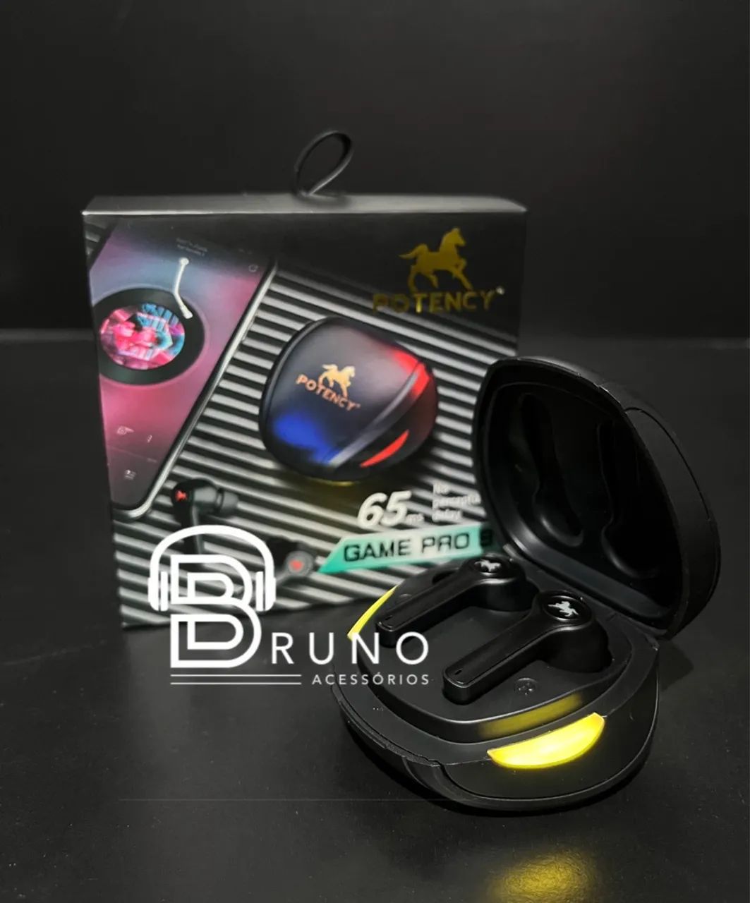Fone Bluetooth GamePro8 sem fio  - Foto 2