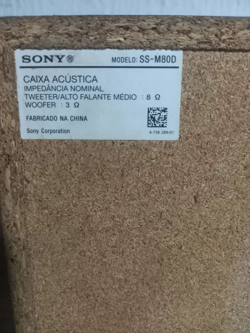 PAR DE CAIXA SONY MHC M80D COM CABOS E LEDs - Foto 5