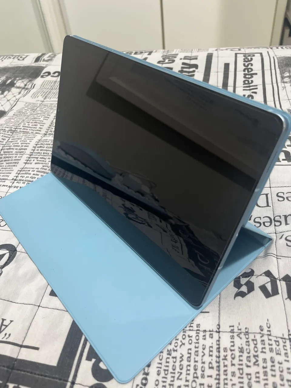 Tablet S6 lite azul (com capa, película, capa extra, carregador, caneta, teclado e mouse)