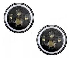 Farol de Milhas Led Redondo 33w Compativel ,Fusca, Kombi,Troller - Foto 2