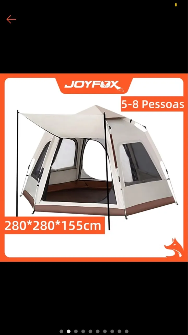 Barraca Joyfox 5 pessoas 