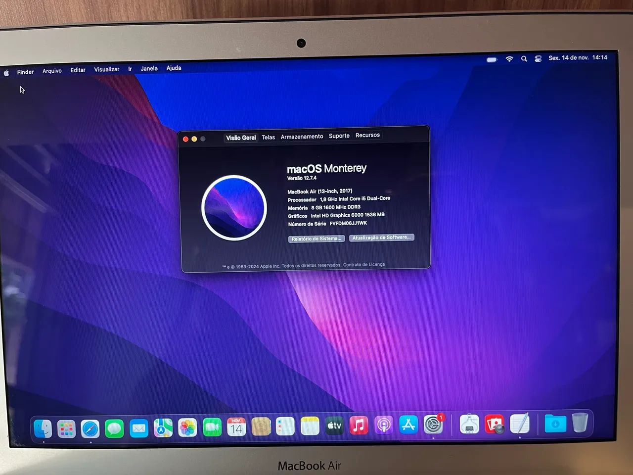 MacBook Air 13? (2017) - 8GB RAM | 128GB SSD - Notebooks