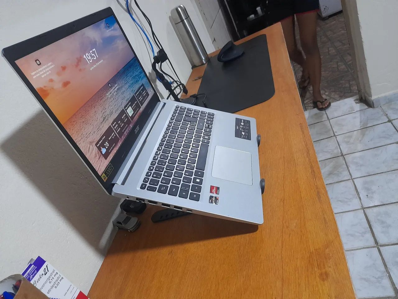 Notebook Acer Aspire 5 - AMD Ryzen 7 5700U - Foto 4