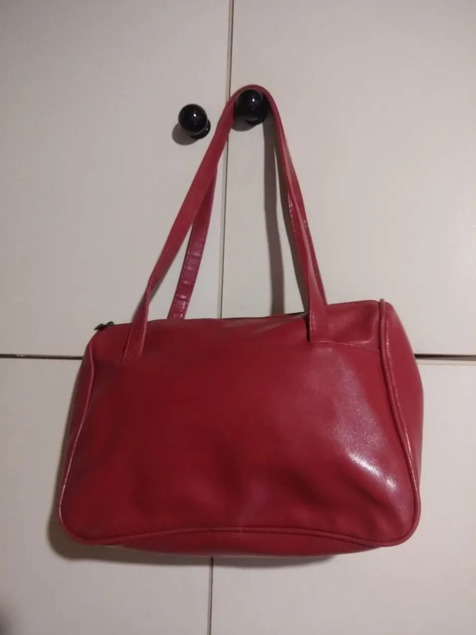 Bolsa de ombro vinho elegante - Foto 3