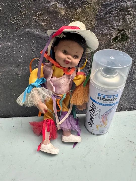 Boneca de Pano Artesanal 150.00