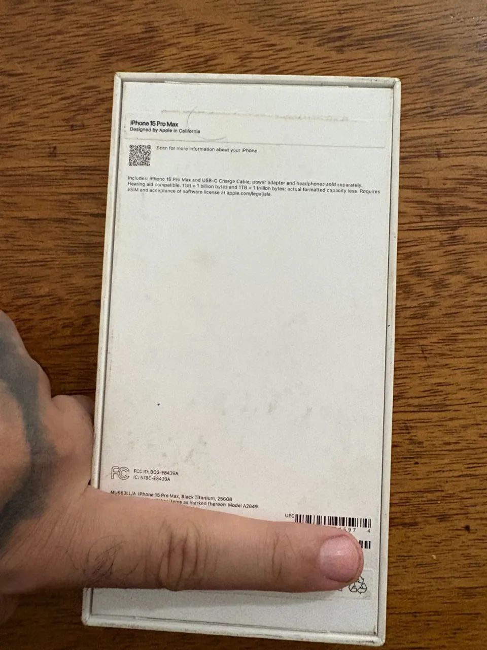 Caixa de iPhone 15 Pro max - Foto 2