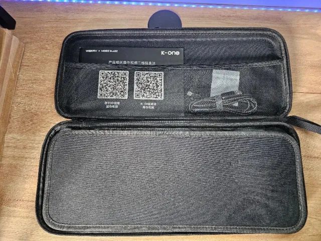 10 dias de uso Teclado Magnético Weikav Morkblade K-One - Foto 2