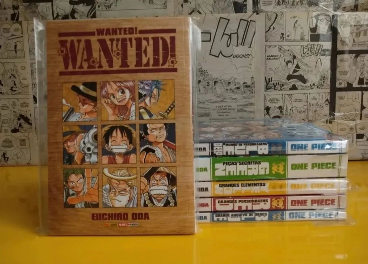 Coleção Completa Mangá One Piece Tankbon (1 Ao 109 + Databooks +