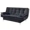  Sofá Cama Agatha Casal 3 Lugares com Encosto Reclinável