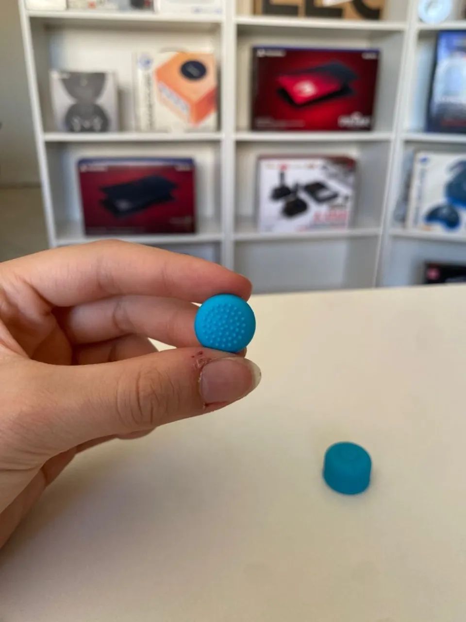 Vendo Par de Grips Azul Semi novo