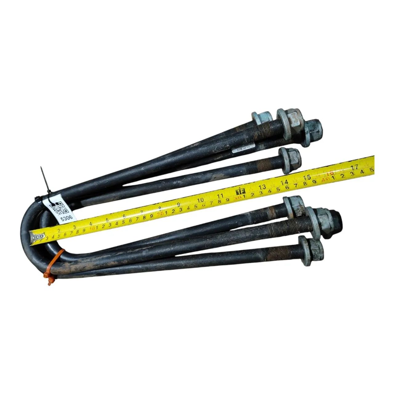 KIT GRAMPO MOLA TRASEIRO 36CM ORIGINAL VW 11180 DELIVERY 4UN - Foto 5