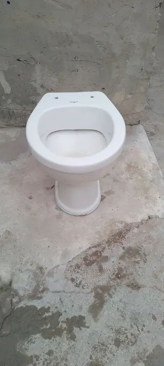 Vaso Sanitário comum Branco Elizabeth troco em peças de som etc 